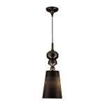 Step into Design Lampa wisząca QUEEN-1 czarna 18cm