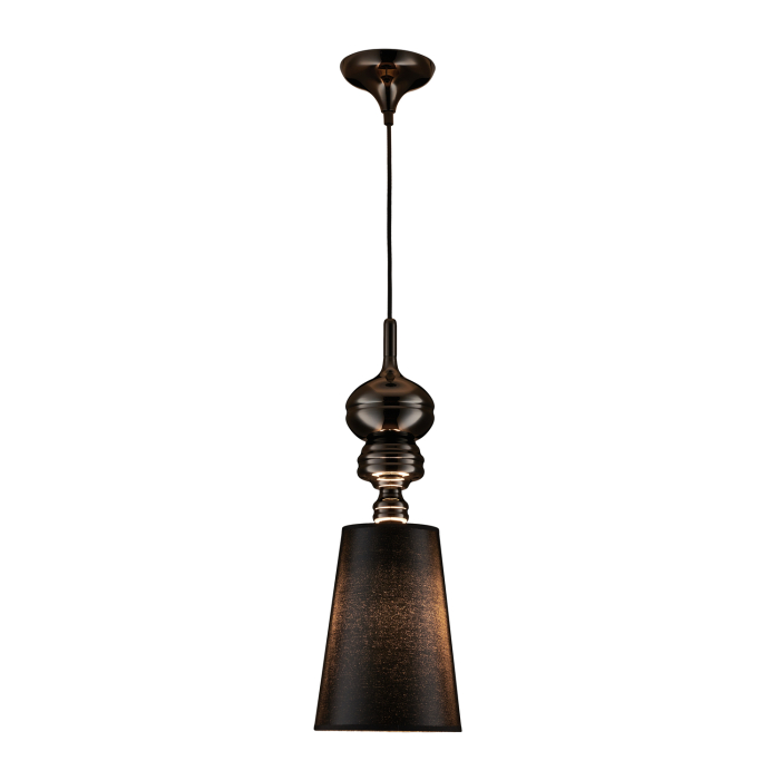 Step into Design Lampa wisząca QUEEN-1 czarna 18cm