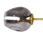 Step into Design Lampa wisząca MODERN ORCHID-9 złoto - szara 150cm