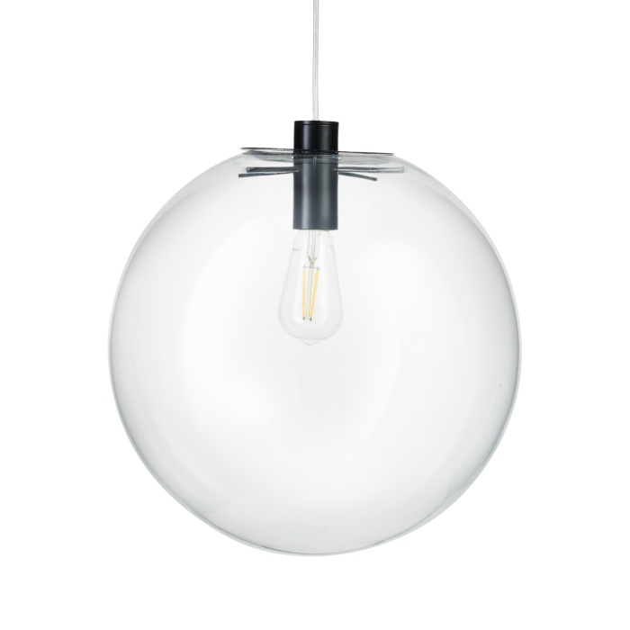 Step into Design Lampa wisząca TONDA czarna 40cm
