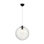 Step into Design Lampa wisząca TONDA czarna 40cm