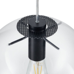 Step into Design Lampa wisząca TONDA czarna 40cm