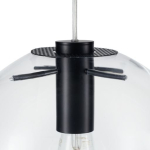 Step into Design Lampa wisząca TONDA czarna 40cm
