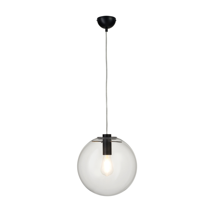 Step into Design Lampa wisząca TONDA czarna 30cm