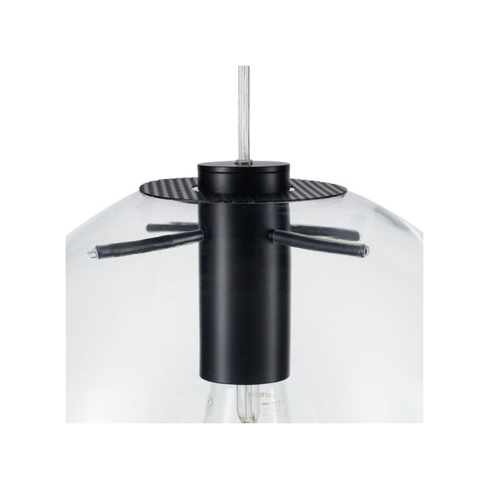 Step into Design Lampa wisząca TONDA czarna 30cm