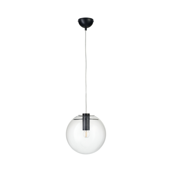 Step into Design Lampa wisząca TONDA czarna 25cm