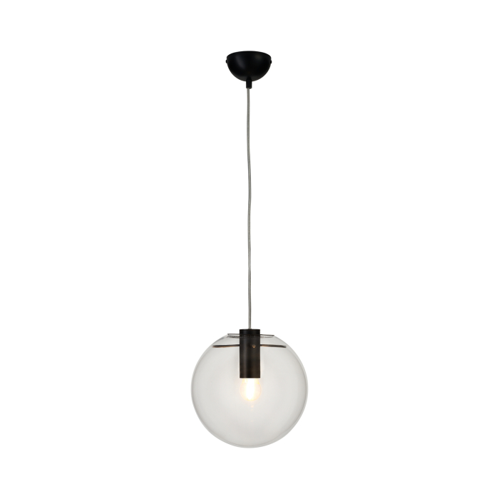 Step into Design Lampa wisząca TONDA czarna 25cm