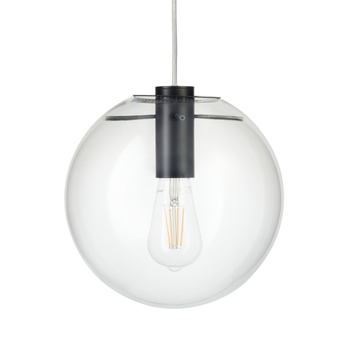 Step into Design Lampa wisząca TONDA czarna 25cm