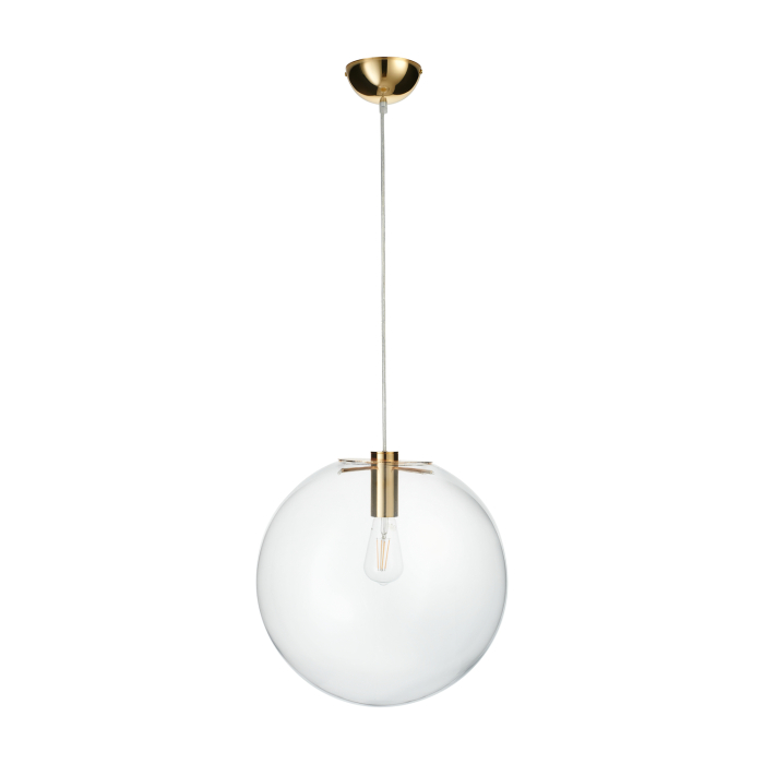 Step into Design Lampa wisząca TONDA złota 40cm