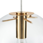 Step into Design Lampa wisząca TONDA złota 40cm