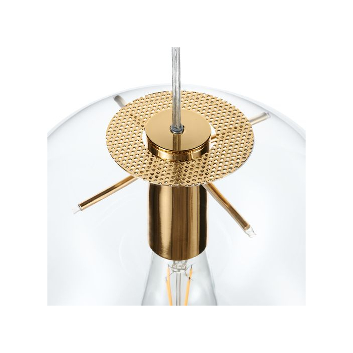 Step into Design Lampa wisząca TONDA złota 40cm