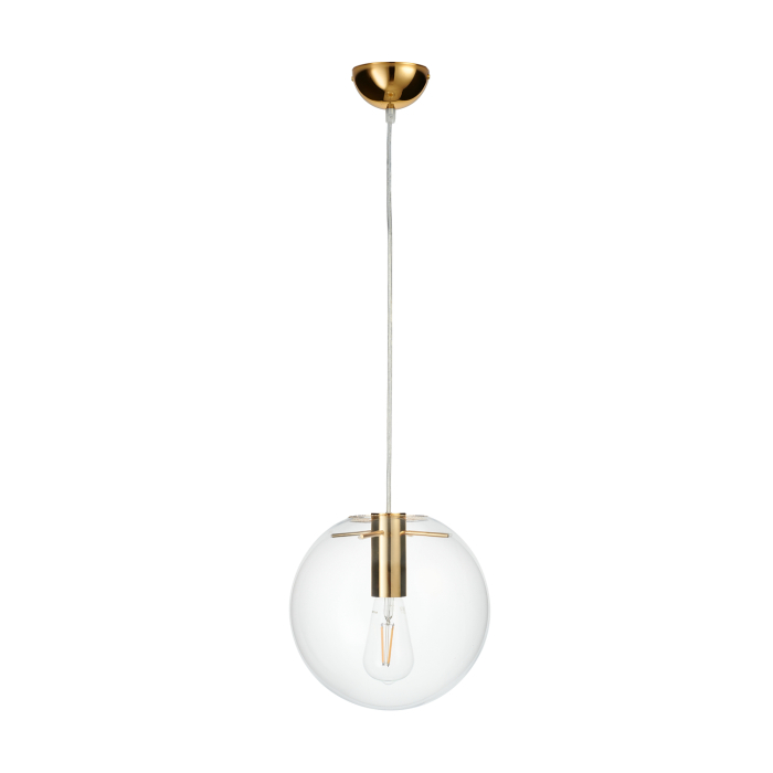 Step into Design Lampa wisząca TONDA złota 25cm