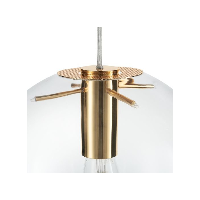 Step into Design Lampa wisząca TONDA złota 25cm