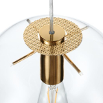 Step into Design Lampa wisząca TONDA złota 25cm