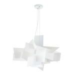 Step into Design Lampa wisząca FAME biała 65cm