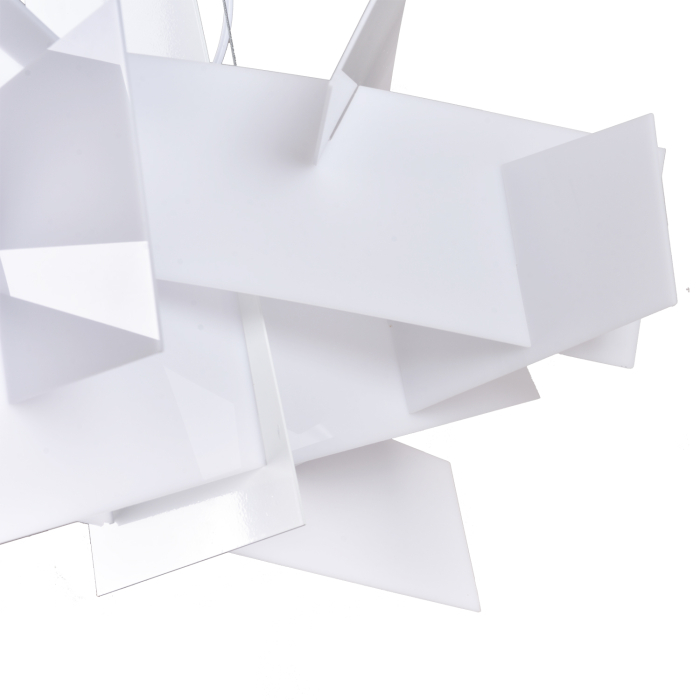 Step into Design Lampa wisząca FAME biała 65cm