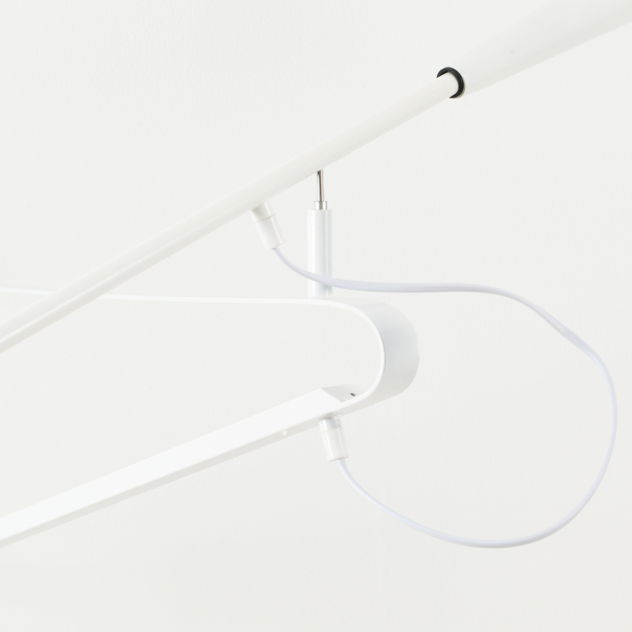 Step into Design Lampa ścienna MOVE S biała 135cm