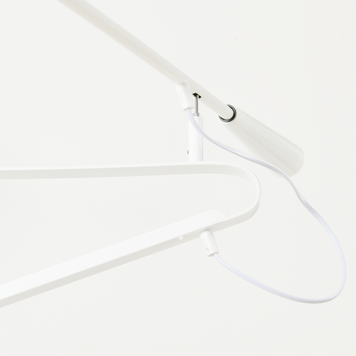 Step into Design Lampa ścienna MOVE S biała 135cm