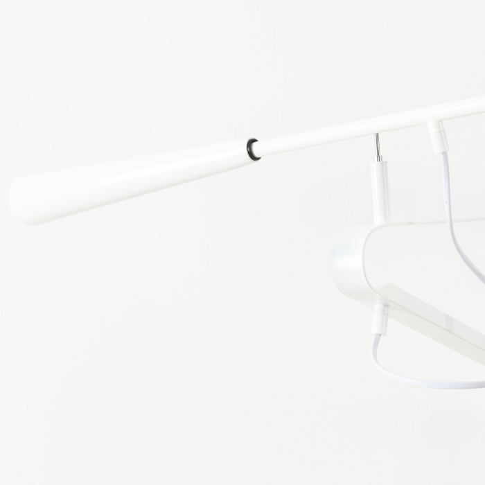 Step into Design Lampa ścienna MOVE S biała 135cm