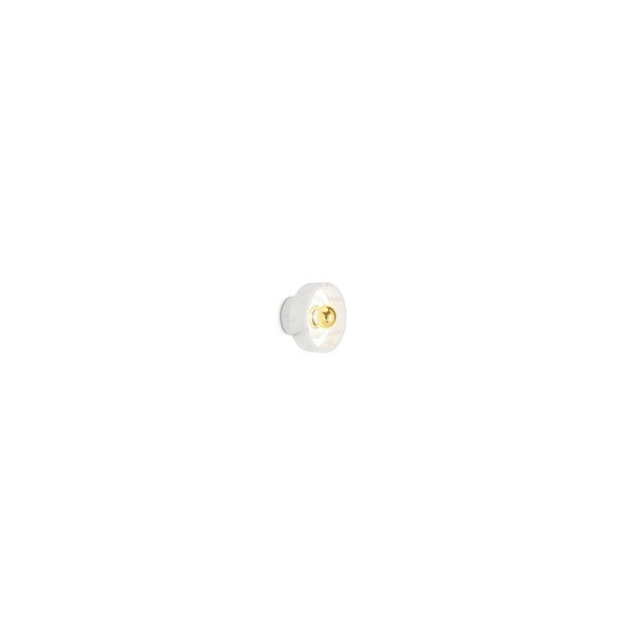 Step into Design Lampa ścienna UNIVERSO marmurowo złota 18cm