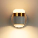 Step into Design Lampa ścienna POCCO LED biała 16cm