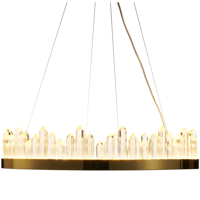 Step into Design Lampa wisząca LUSSO LED złota 60cm