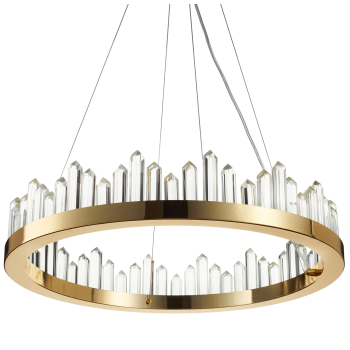 Step into Design Lampa wisząca LUSSO LED złota 60cm