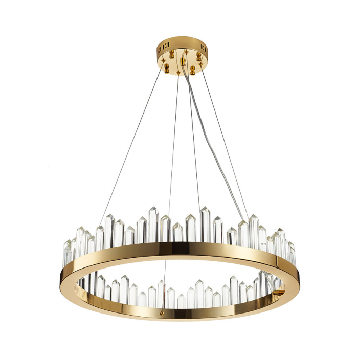 Step into Design Lampa wisząca LUSSO LED złota 60cm