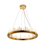 Step into Design Lampa wisząca LUSSO LED złota 60cm