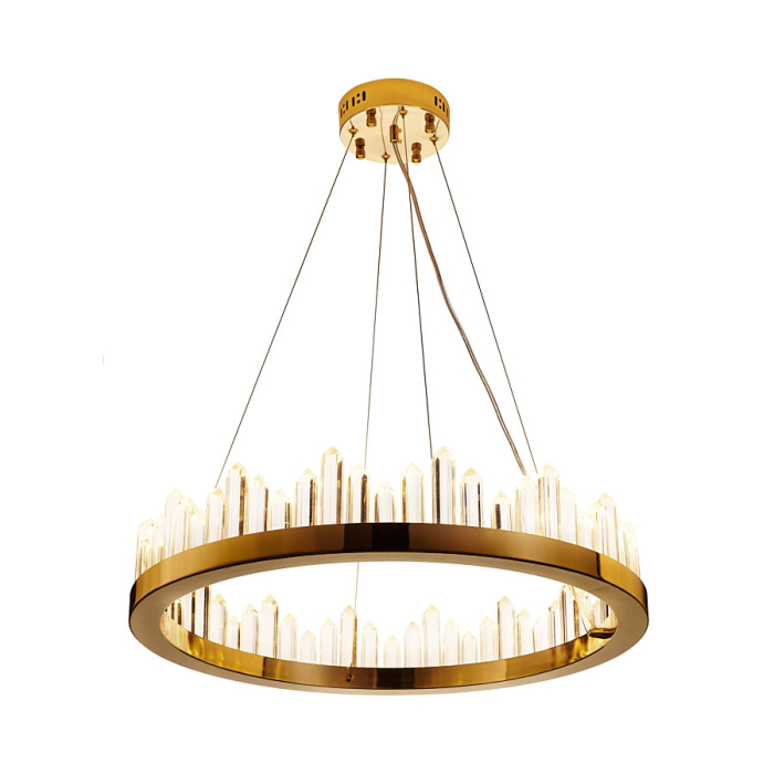 Step into Design Lampa wisząca LUSSO LED złota 60cm