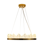Step into Design Lampa wisząca LUSSO LED złota 60cm