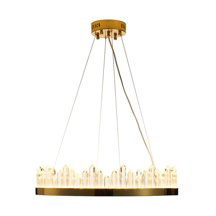 Step into Design Lampa wisząca LUSSO LED złota 60cm