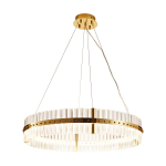Step into Design Lampa wisząca AURA LED złota 85cm