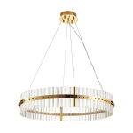 Step into Design Lampa wisząca AURA LED złota 85cm