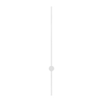 Step into Design Lampa ścienna SPARO LED biała 100cm