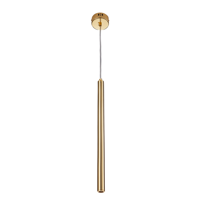 Step into Design Lampa wisząca SLIM złota 45cm