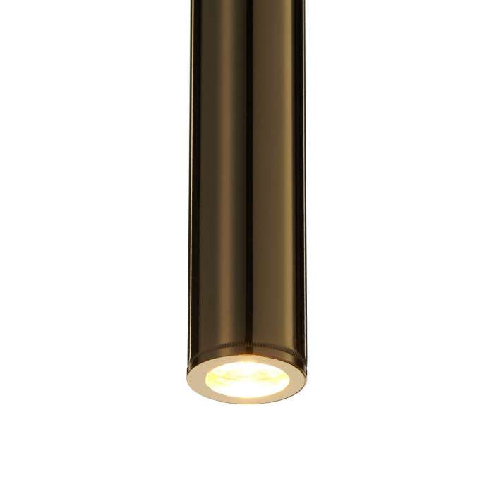 Step into Design Lampa wisząca SLIM złota 45cm