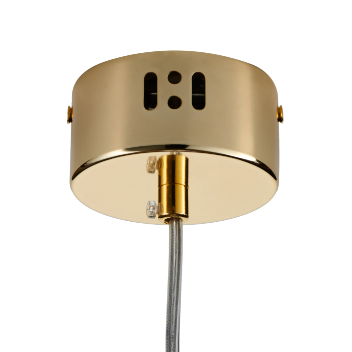 Step into Design Lampa wisząca SLIM złota 45cm