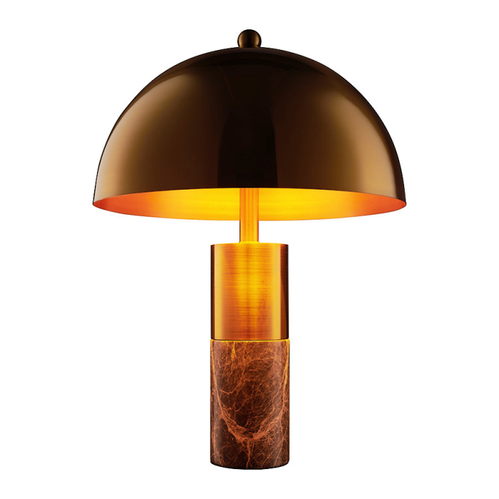 Step into Design Lampa stołowa COMO złota 70cm