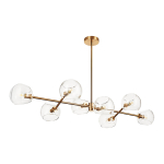 Step into Design Lampa wisząca COSMIC-8 złota 85cm