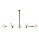 Step into Design Lampa wisząca COSMIC-8 złota 85cm