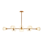 Step into Design Lampa wisząca COSMIC-8 złota 85cm