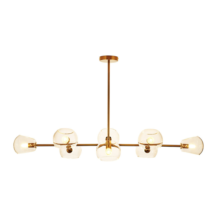 Step into Design Lampa wisząca COSMIC-8 złota 85cm