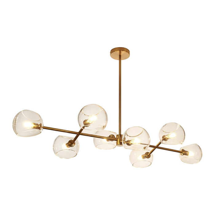 Step into Design Lampa wisząca COSMIC-8 złota 85cm