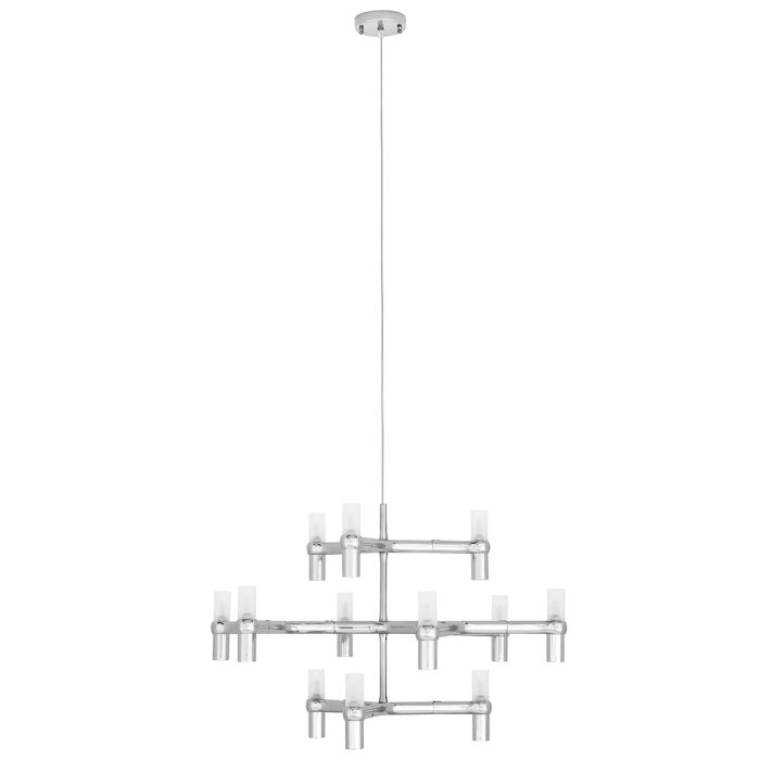 King Home Lampa wisząca ATOMIC chrom (XCP9120-12)