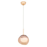 King Home Lampa wisząca FUSION 20 miedziana - akryl (JD8042)