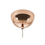 King Home Lampa wisząca FUSION 20 miedziana - akryl (JD8042)