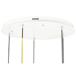 King Home Lampa wisząca CAPRI DISC 5 złota - 300 LED, aluminium, szkło (XCP9148-5A)