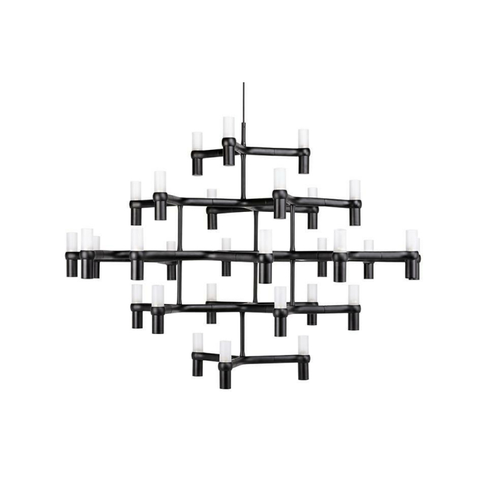 King Home Lampa wisząca ATOMIC GRANDE czarna (XCP9120-30.BLACK)