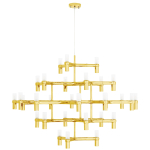 King Home Lampa wisząca ATOMIC GRANDE zlota (XCP9120-30.GOLD)